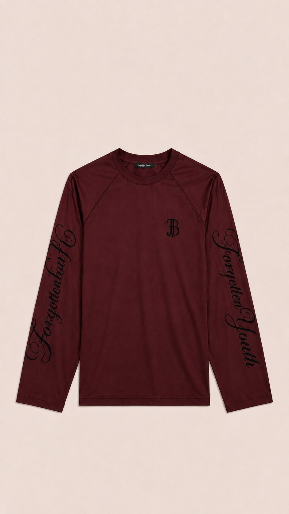 Forgotten Youth Long Sleeve — Maroon